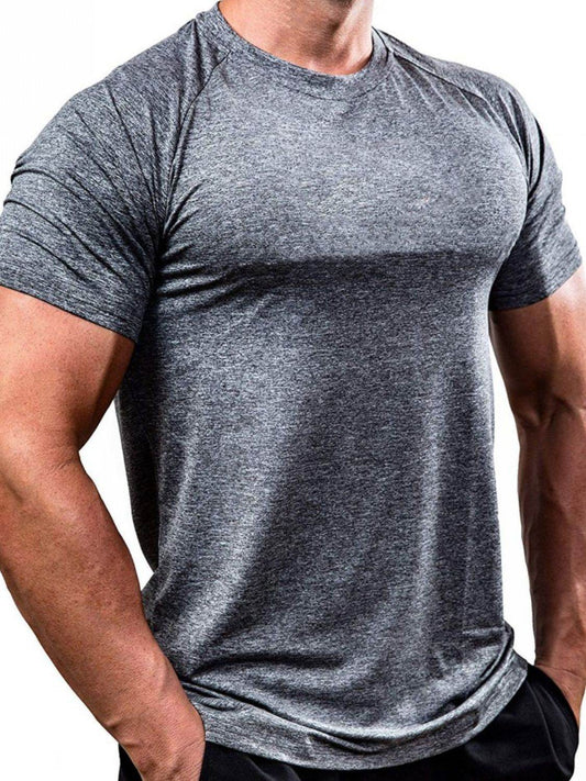 Low Round Neck Short Sleeve T-Shirt - Purcell's Clothing Company