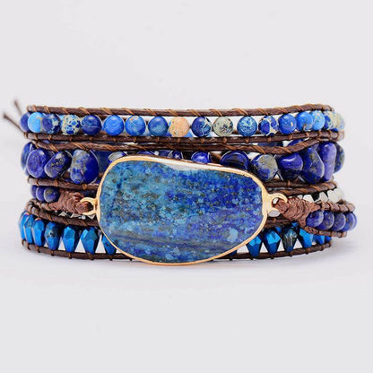 Alloy Bead Braided Bracelet - Purcell's Clothing Company