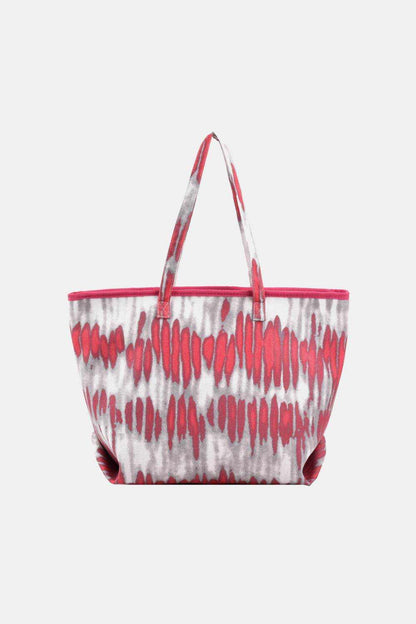 Printed PU Leather Tote Bag - Purcell's Clothing Company