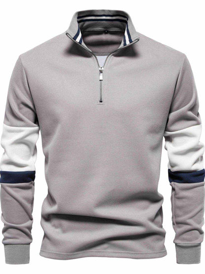 Color Block Long Sleeve Polo - Purcell's Clothing Company