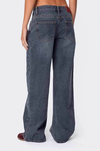 Wide Leg Jeans with Pockets - Purcell's Clothing Company