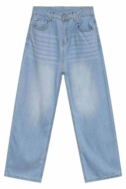 Men's Wide Leg Jeans with Pockets - Purcell's Clothing Company