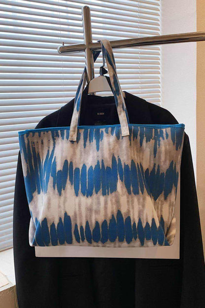 Printed PU Leather Tote Bag - Purcell's Clothing Company
