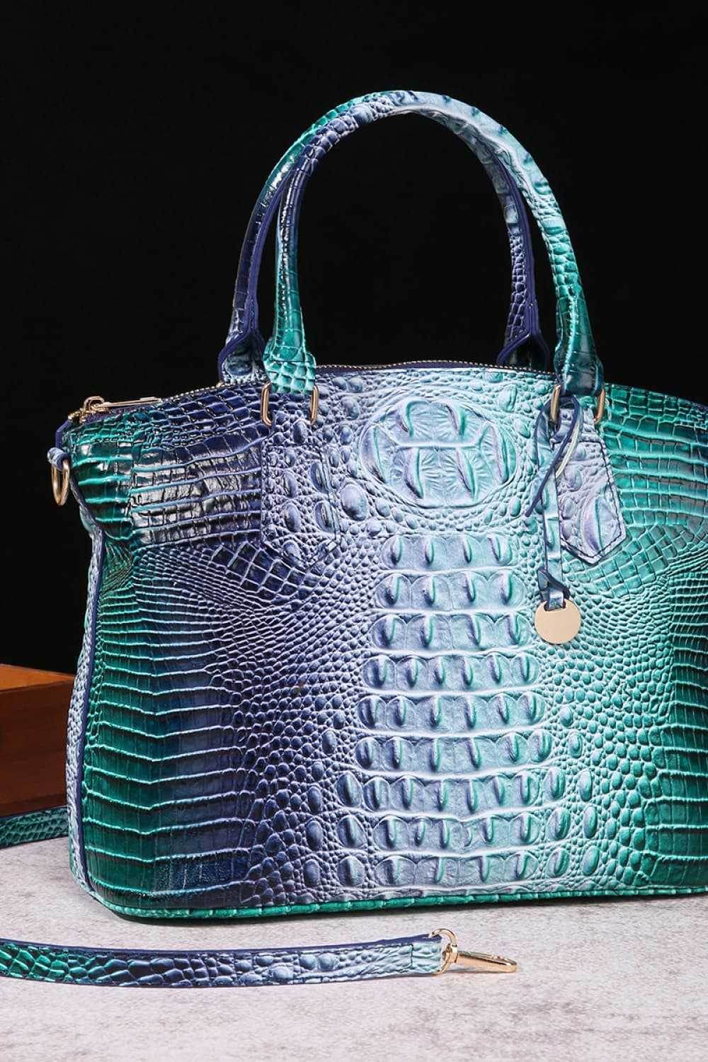 Gradient PU Leather Handbag - Purcell's Clothing Company