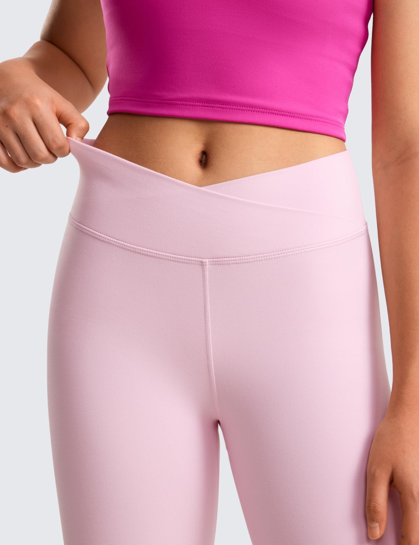 High Waist Crossover Yoga Pants