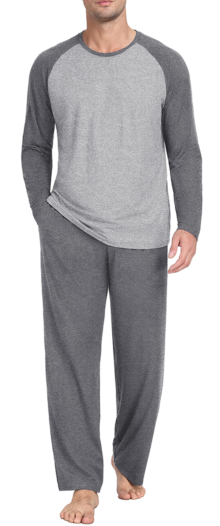 Long Sleeve Crewneck Pj Set