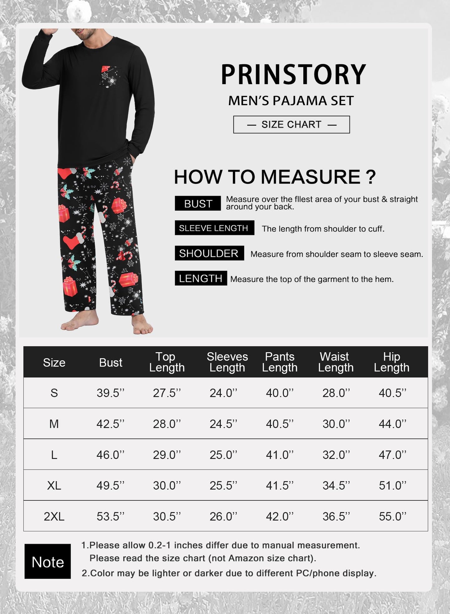 Long Sleeve Crewneck Pj Set