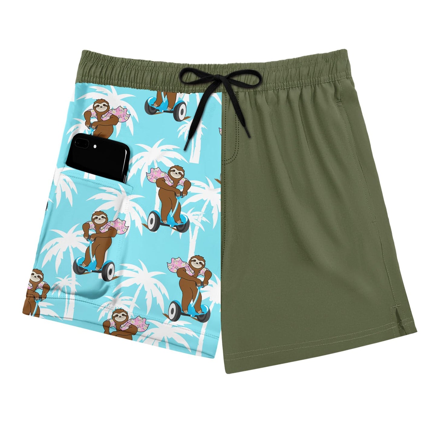 5.5" Inseam Anti-Chafe Swim Shorts