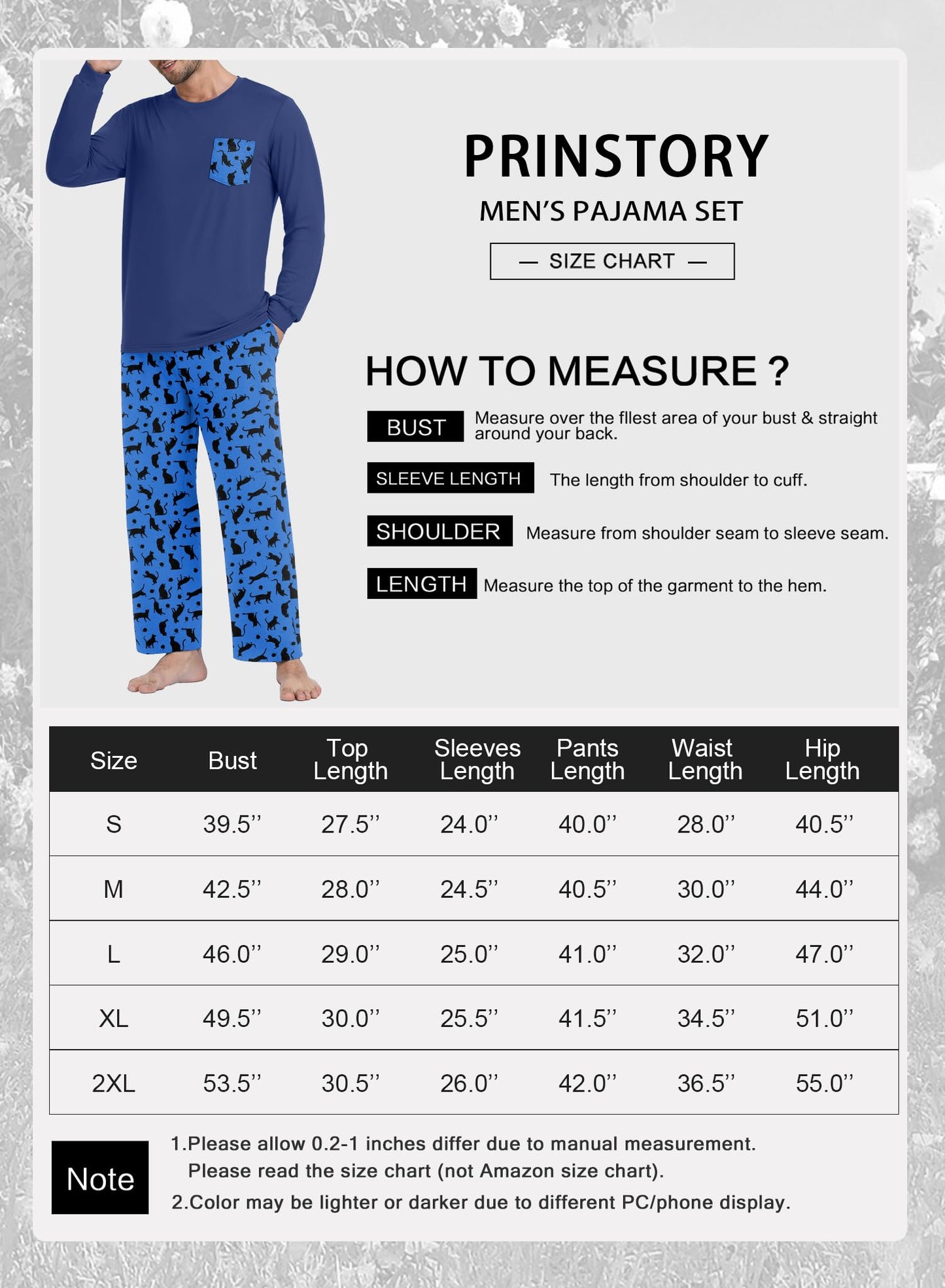 Long Sleeve Crewneck Pj Set