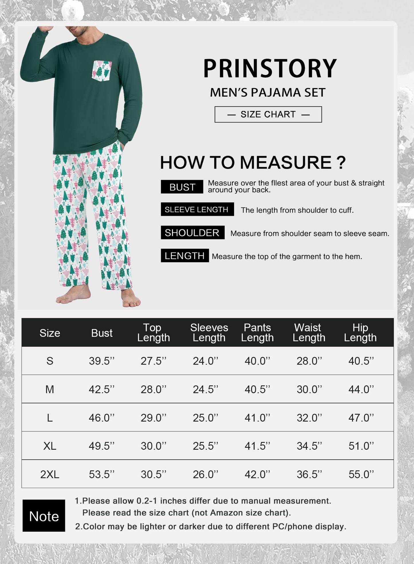 Long Sleeve Crewneck Pj Set