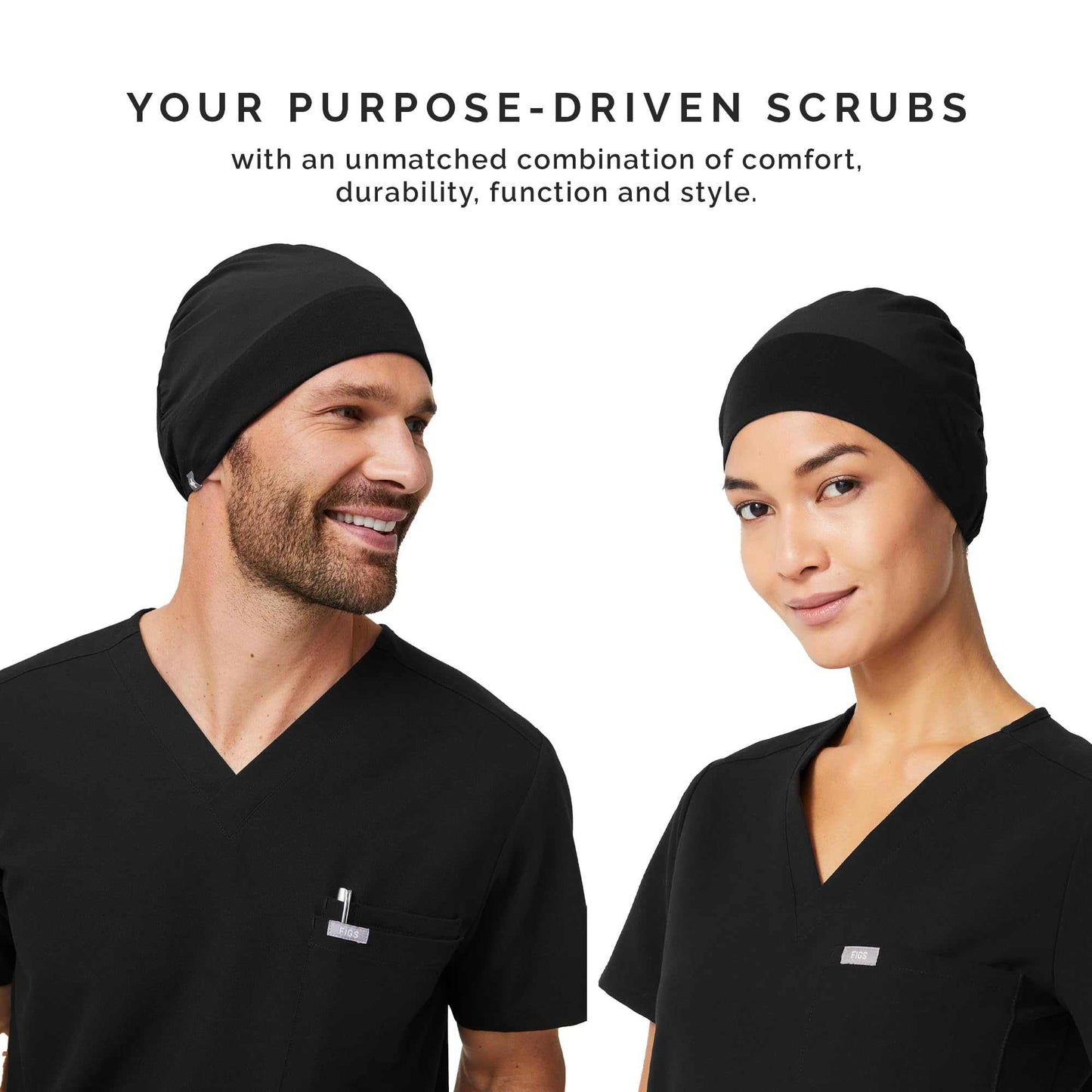 FIGS Modern Expandable Unisex Scrub Cap