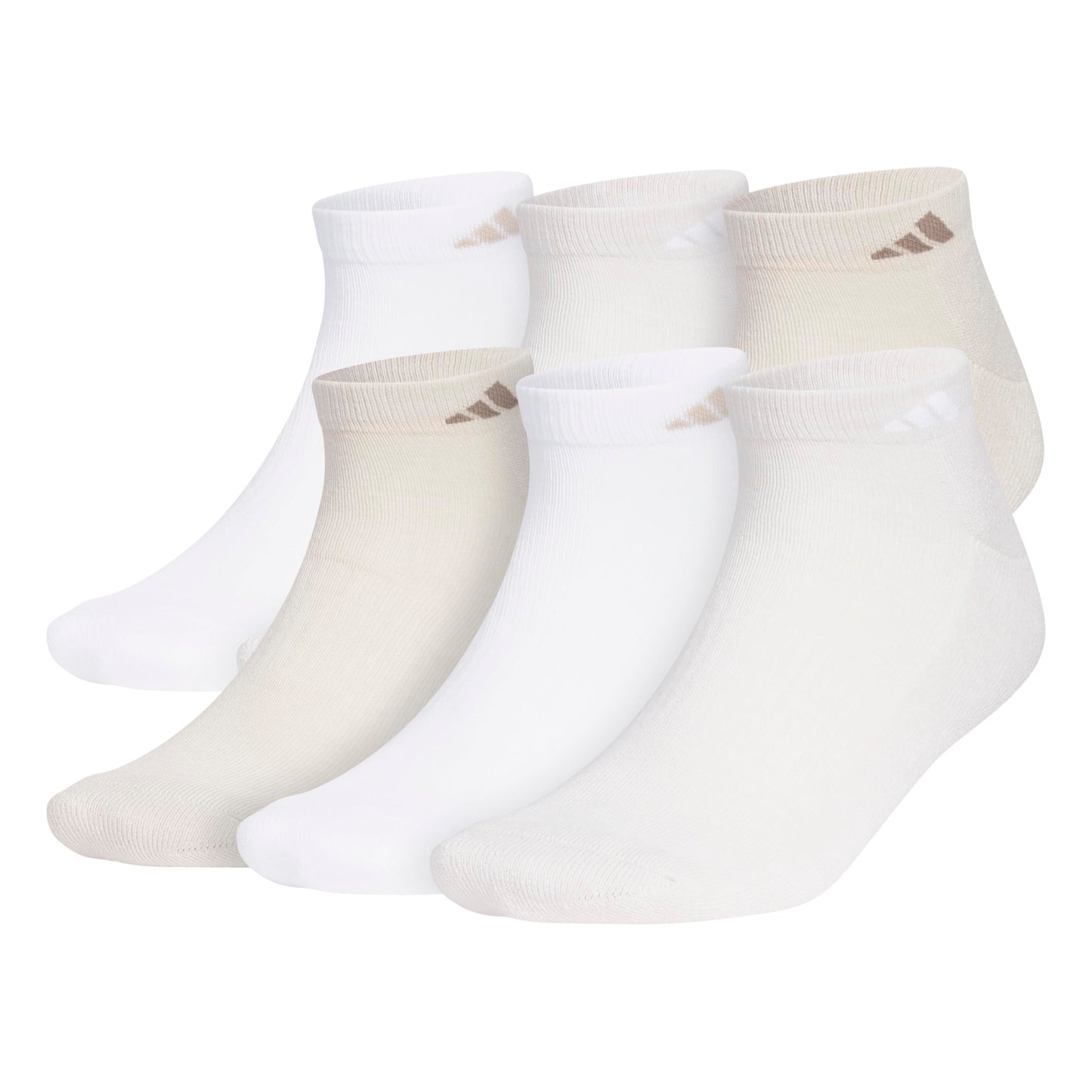 Low Cut Adidas Socks (6-Pairs)