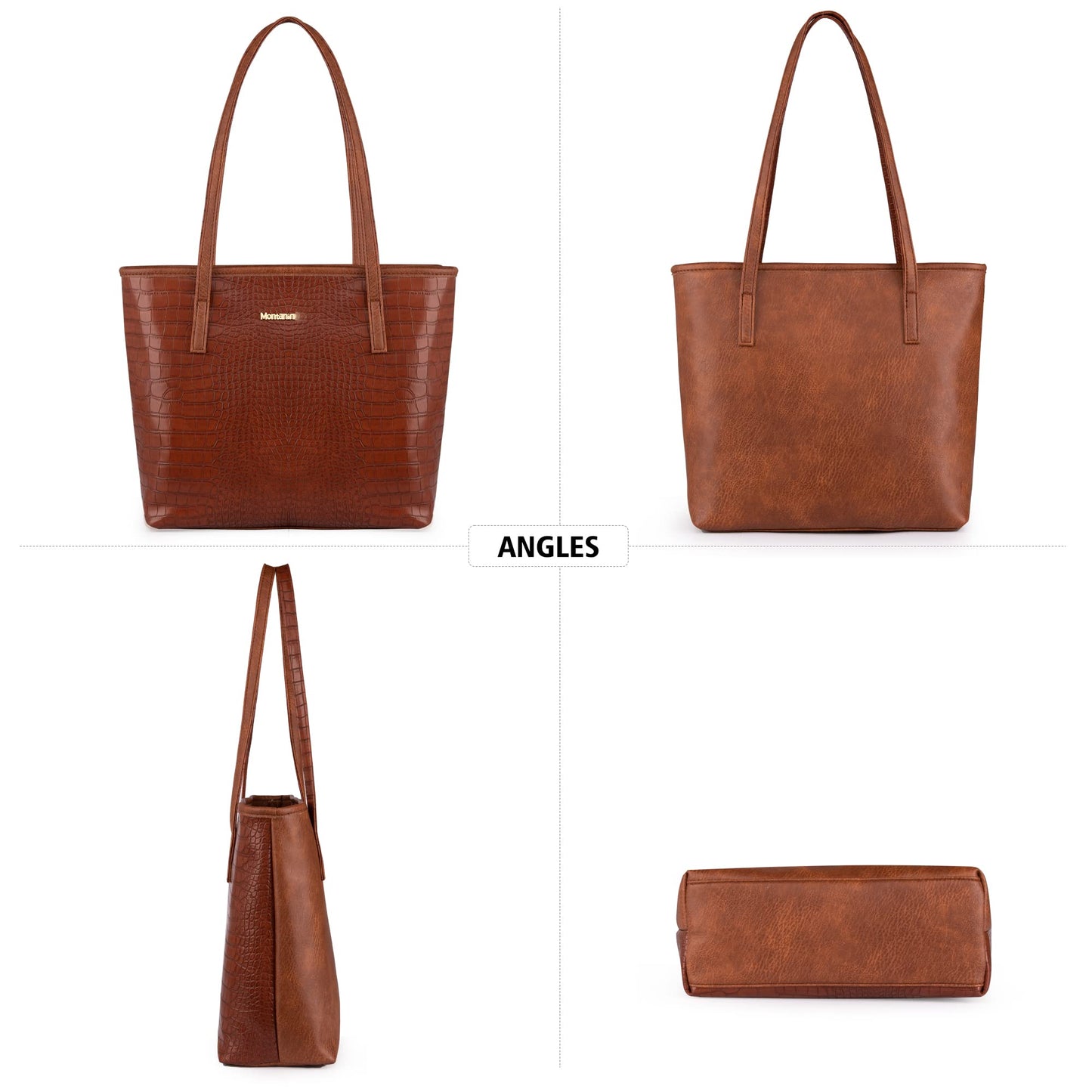 Montana West Tote Bag Vegan Leather