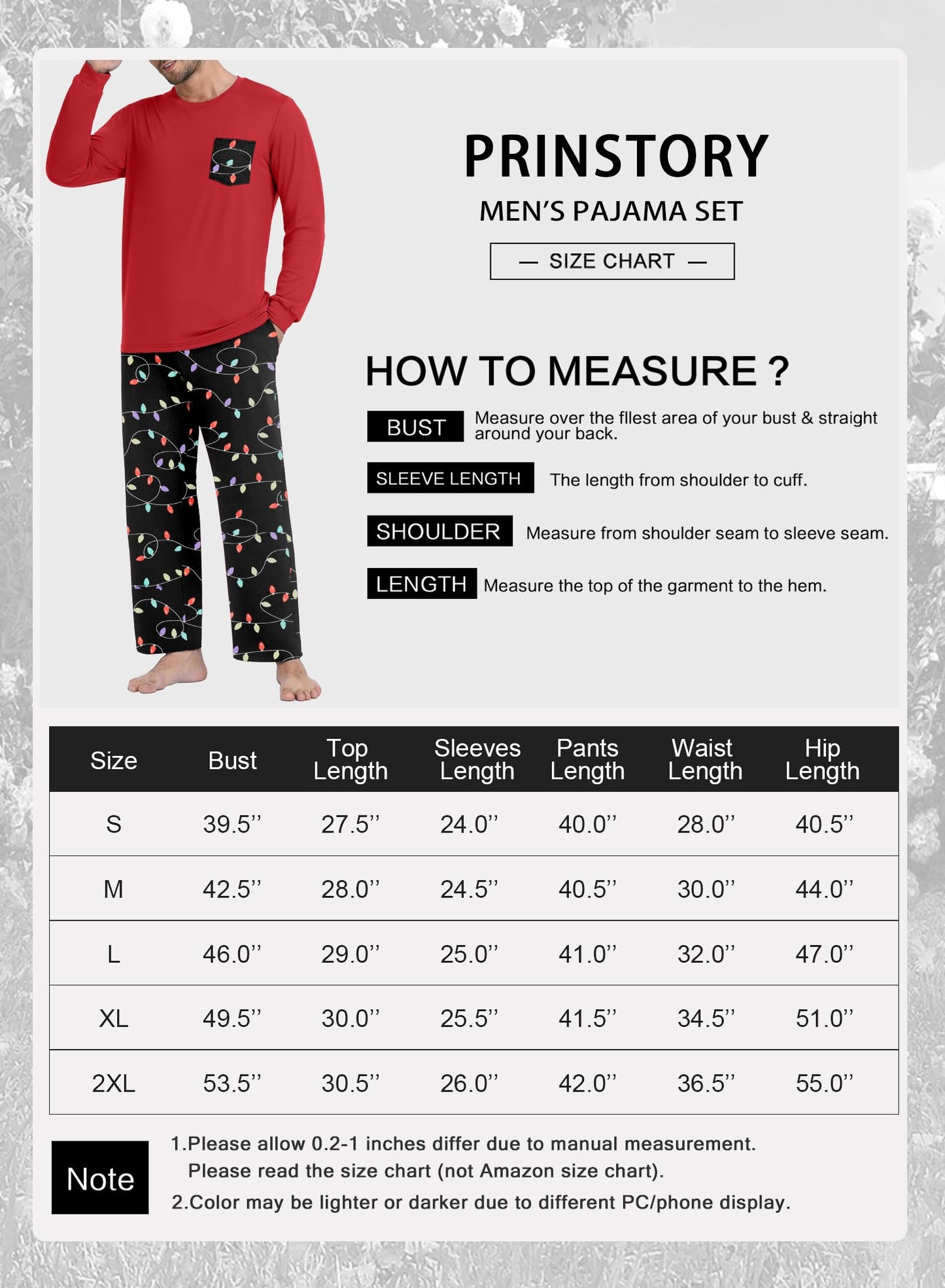 Long Sleeve Crewneck Pj Set