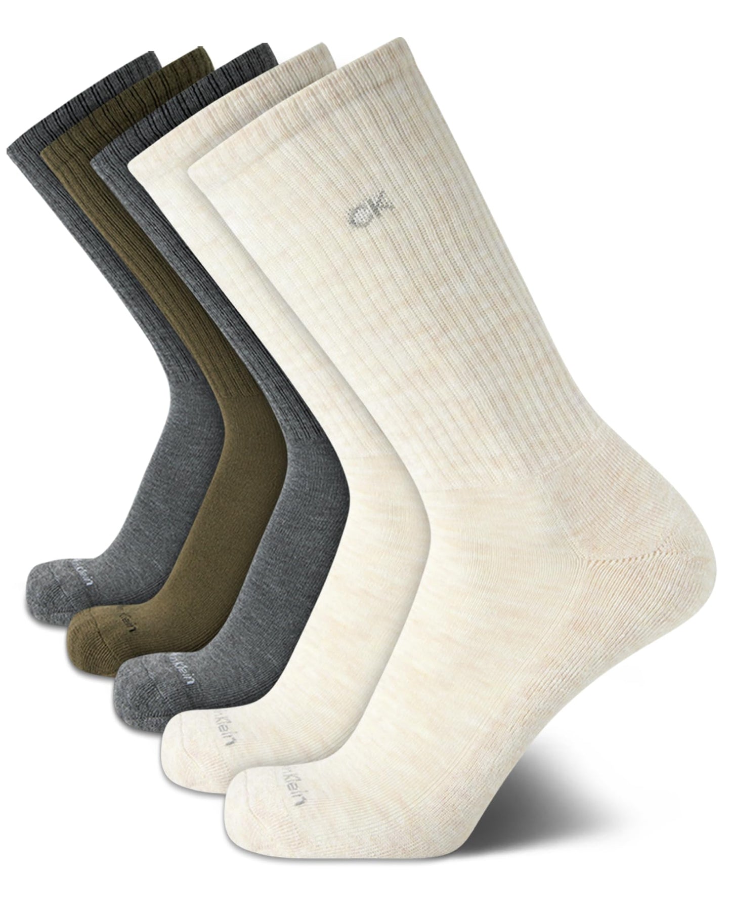 Calvin Klein Cushioned Crew Socks (5-Pair)