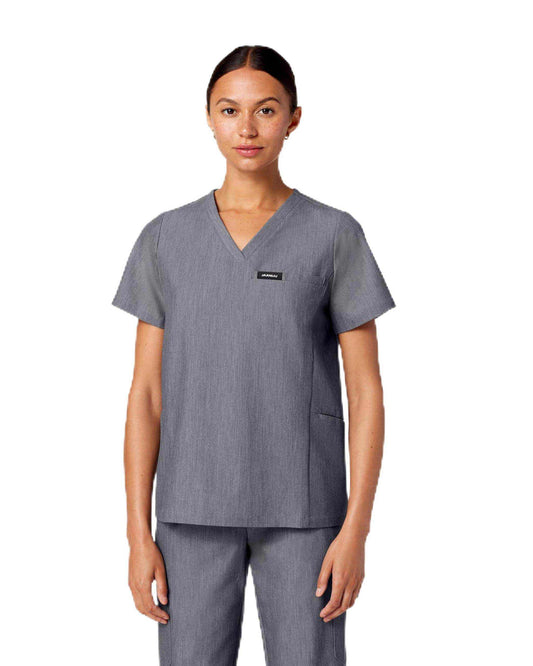Jaanuu Magna 3-Pocket Classic V-Neck Scrub Top - Purcell's Clothing Company