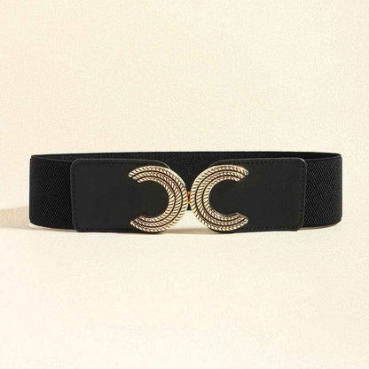 Double C Buckle Elastic Belt - Purcell's Clothing Company