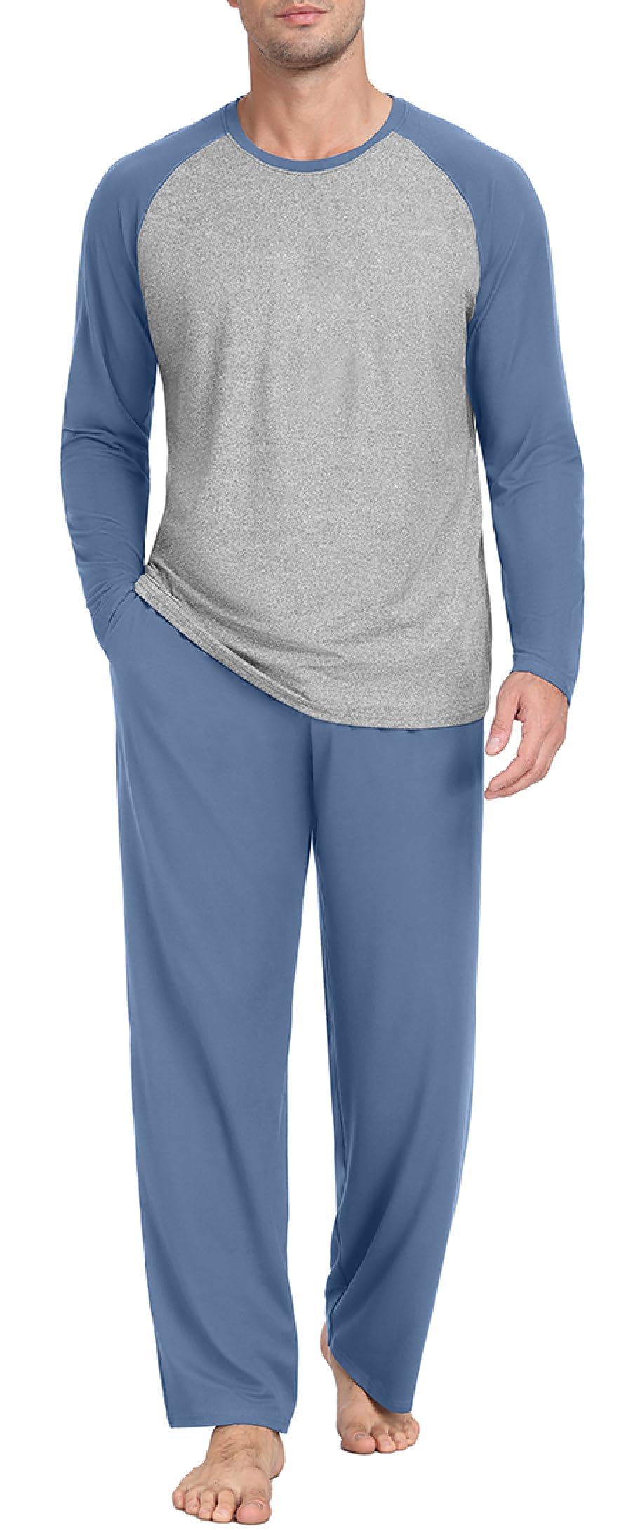 Long Sleeve Crewneck Pj Set