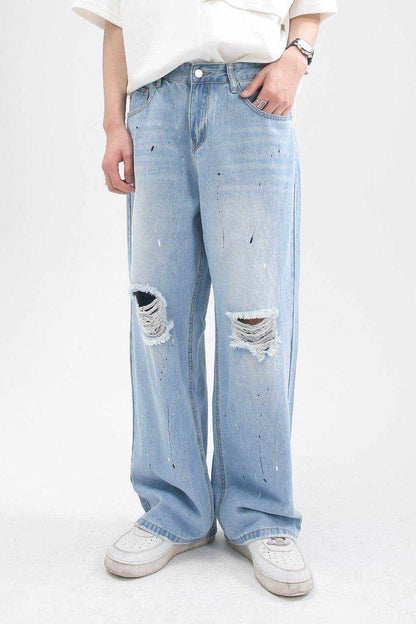 Distressed Jeans with Pockets - Purcell's Clothing Company