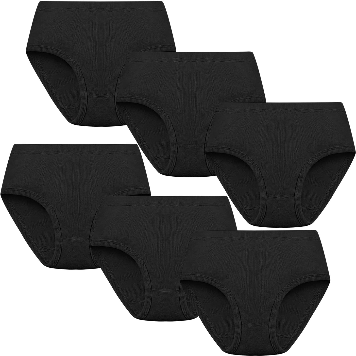 SYNPOS Toddler Soft Cotton Panties (6-Pack)