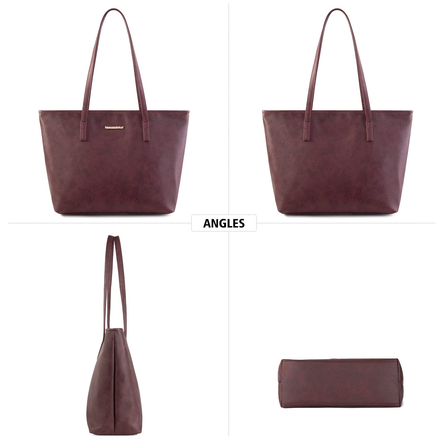 Montana West Tote Bag Vegan Leather