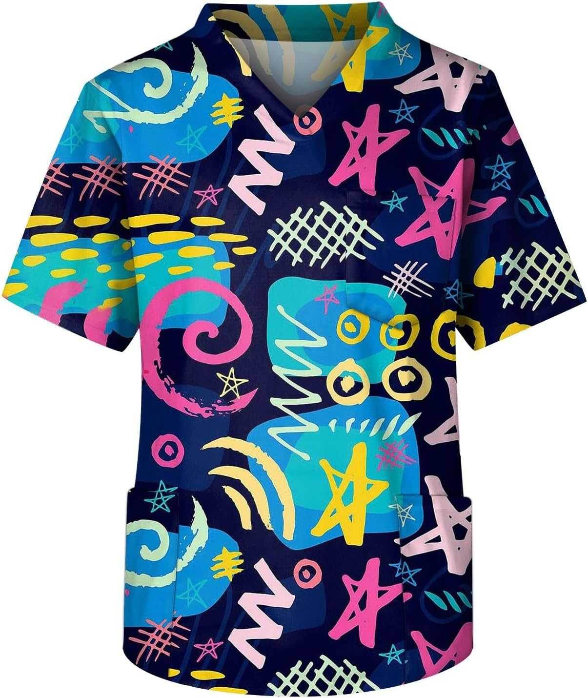 3-Pocket V-Neck Scrub Top - Purcell's Clothing Company