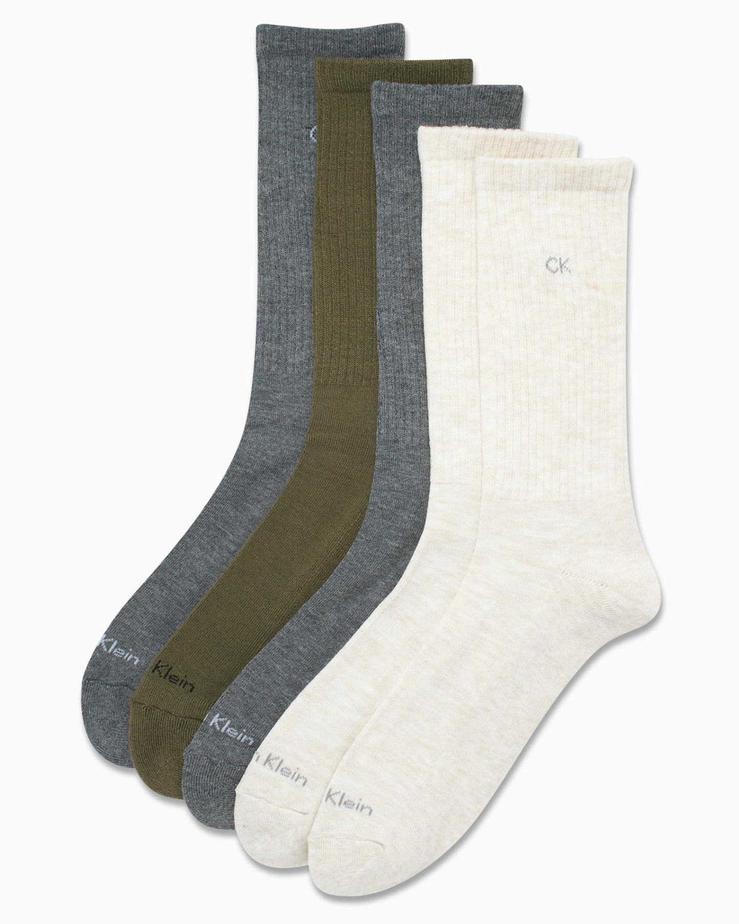 Calvin Klein Cushioned Crew Socks (5-Pair)