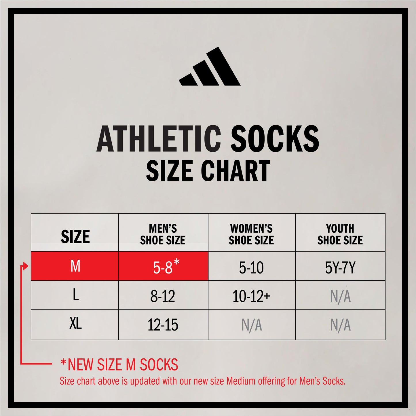 ADIDAS Athletic Crew Socks (6-Pairs)