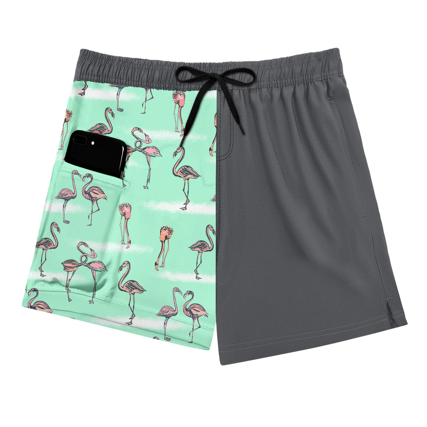 5.5" Inseam Anti-Chafe Swim Shorts