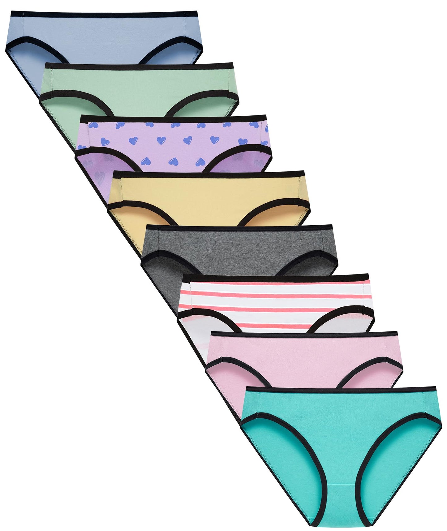 Teen Cotton Hipster Bikini Panties Multipack - Purcell's Clothing Company - 