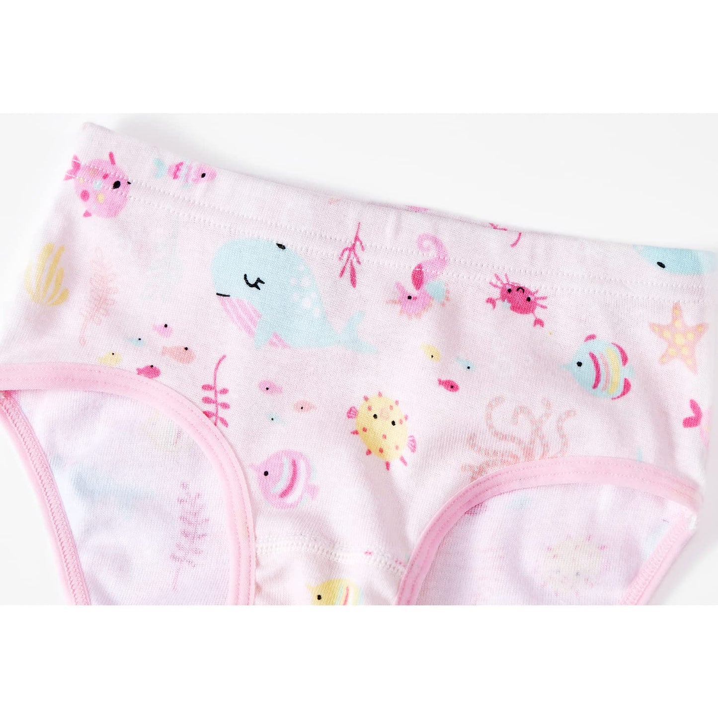 SYNPOS Toddler Soft Cotton Panties (6-Pack)