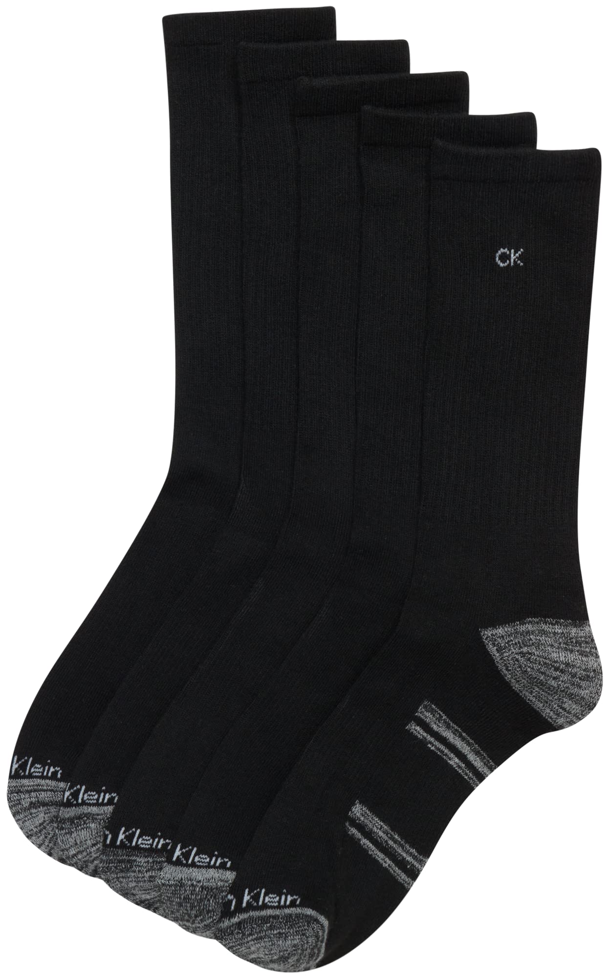 Calvin Klein Cushioned Crew Socks (5-Pair)