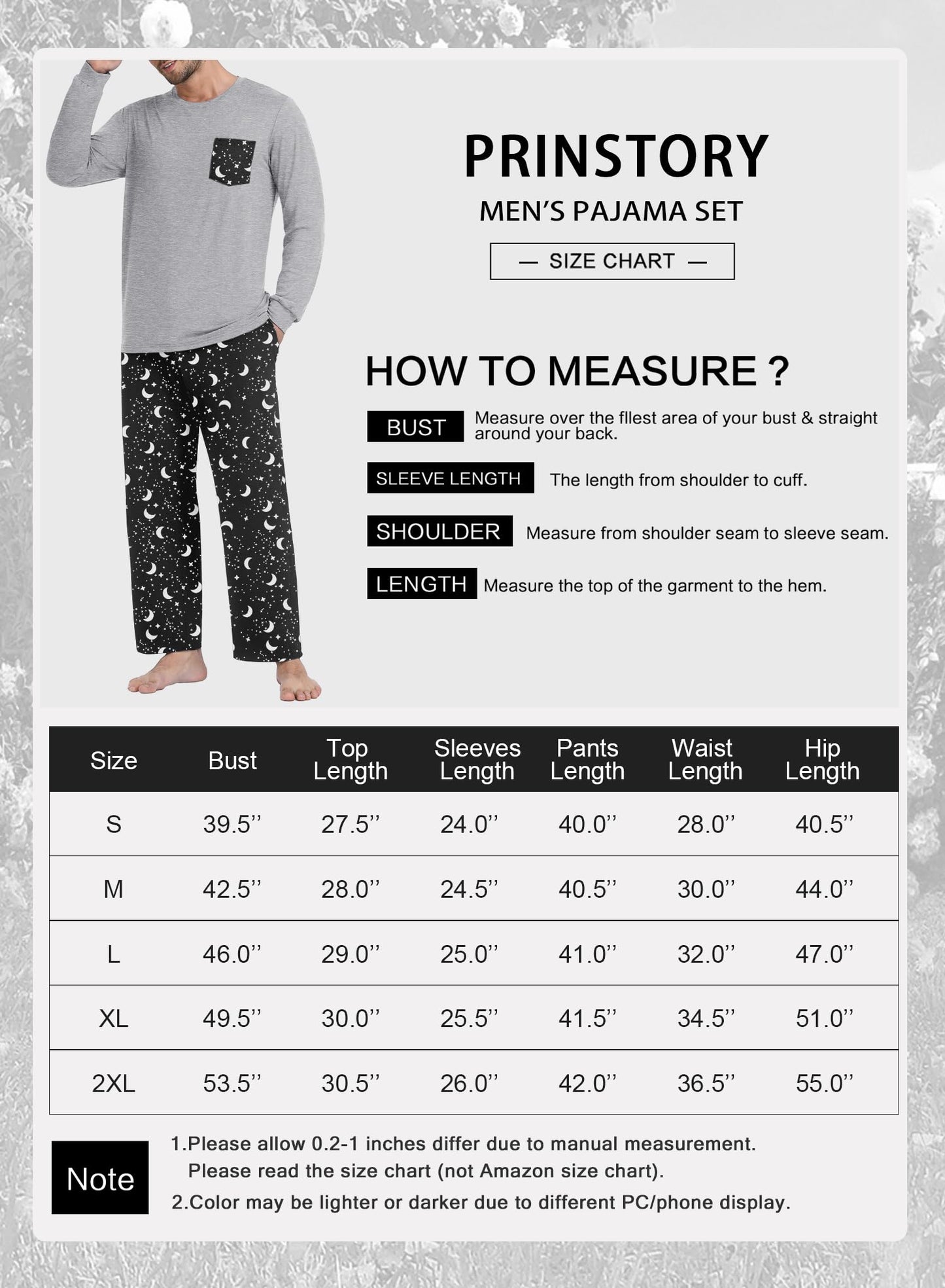 Long Sleeve Crewneck Pj Set