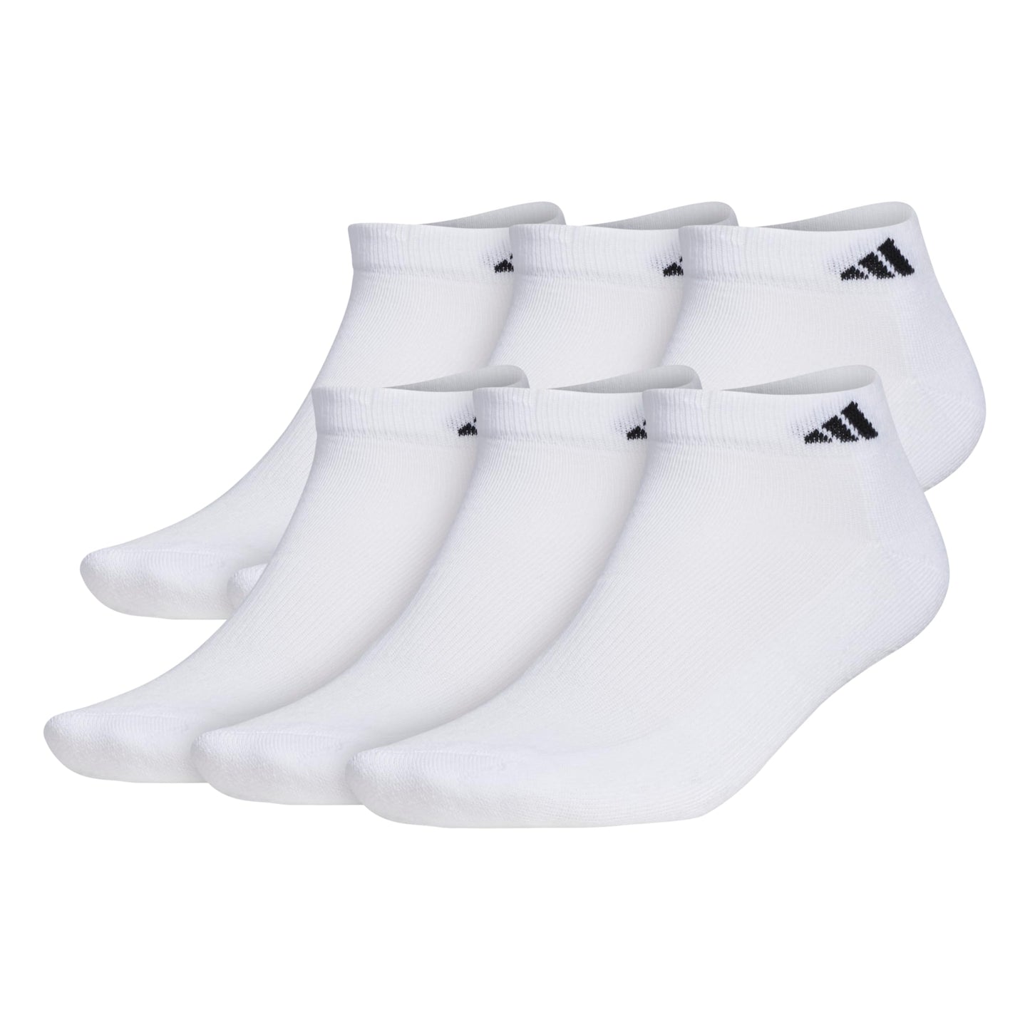 Low Cut Adidas Socks (6-Pairs)