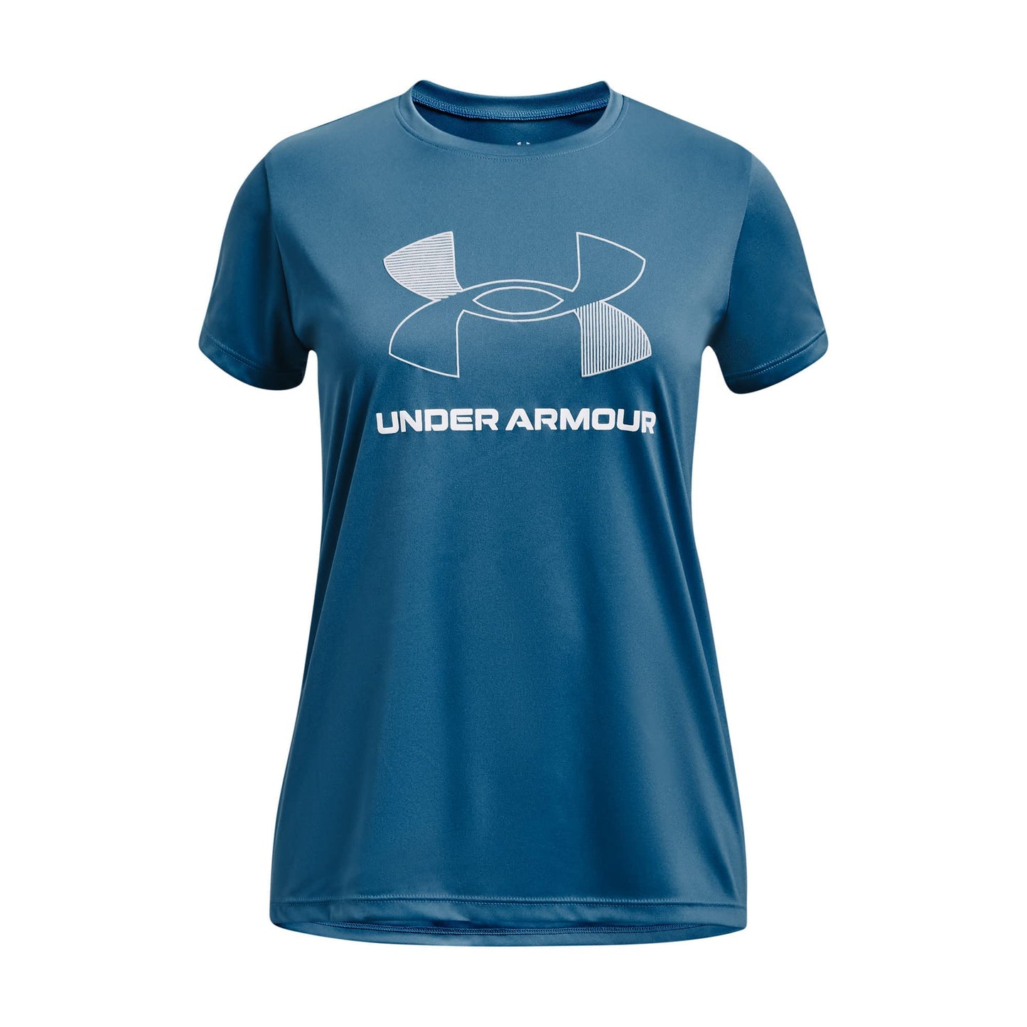 Under Armour Girls' Tech Big Logo Short Sleeve T Shirt