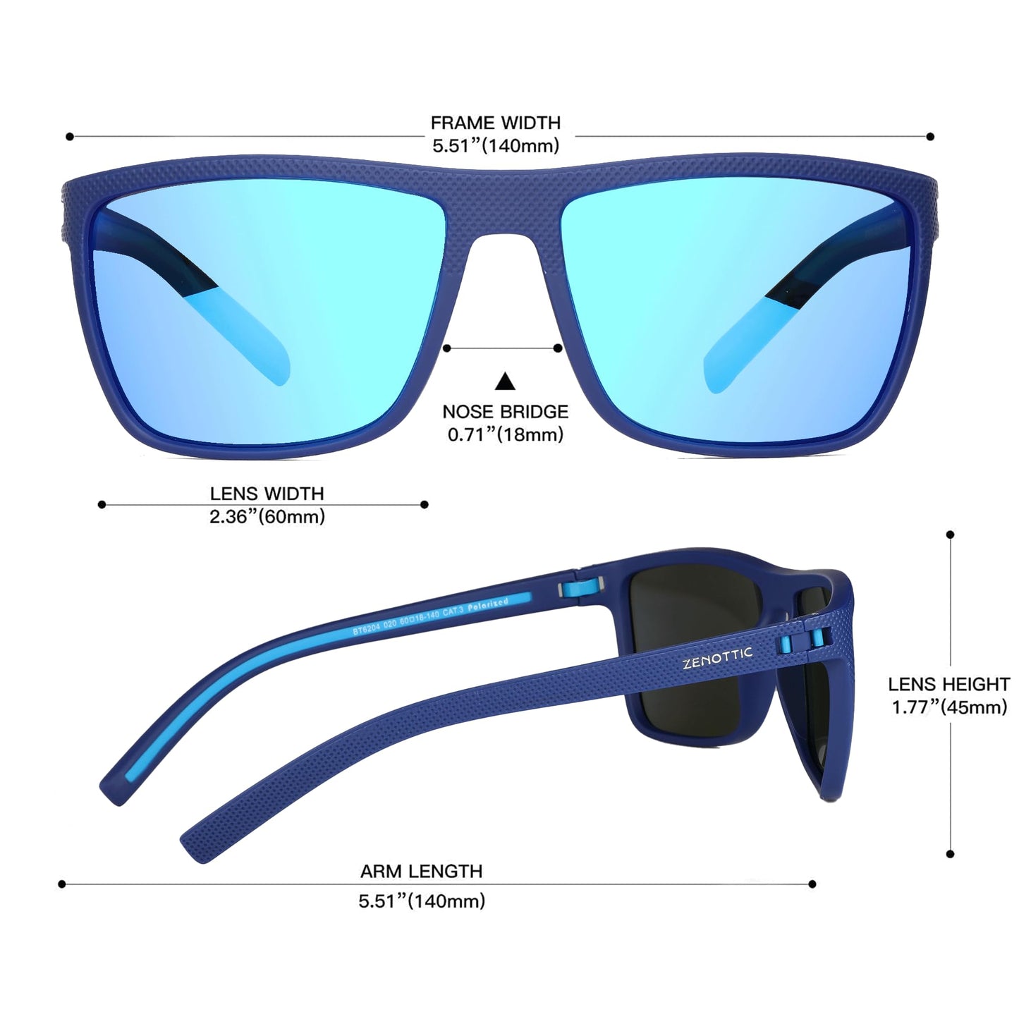 ZENOTTIC Polarized Sunglasses