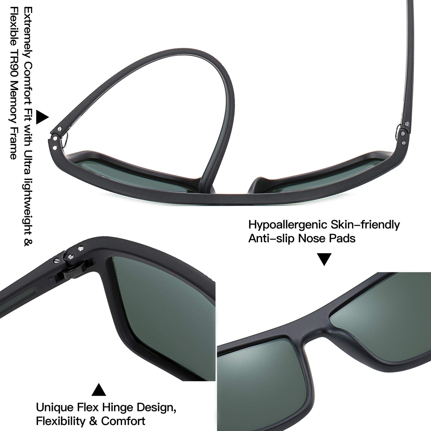 ZENOTTIC Polarized Sunglasses