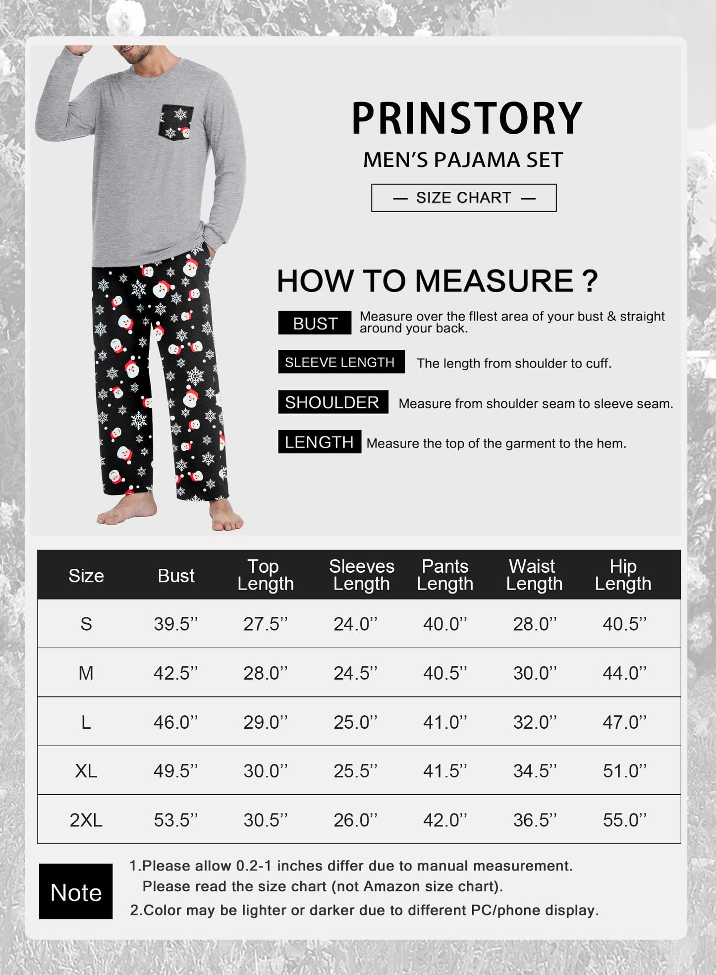 Long Sleeve Crewneck Pj Set