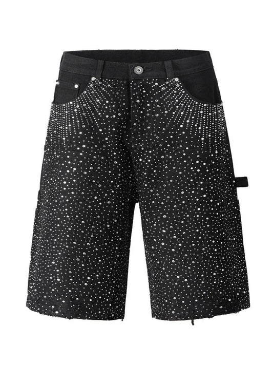 Men's Rhinestone Shorts with Pockets - Purcell's Clothing Company