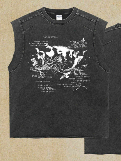 Round Neck Graphic Tank - Purcell's Clothing Company