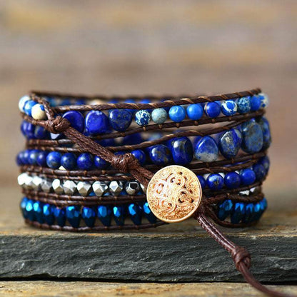 Alloy Bead Braided Bracelet - Purcell's Clothing Company