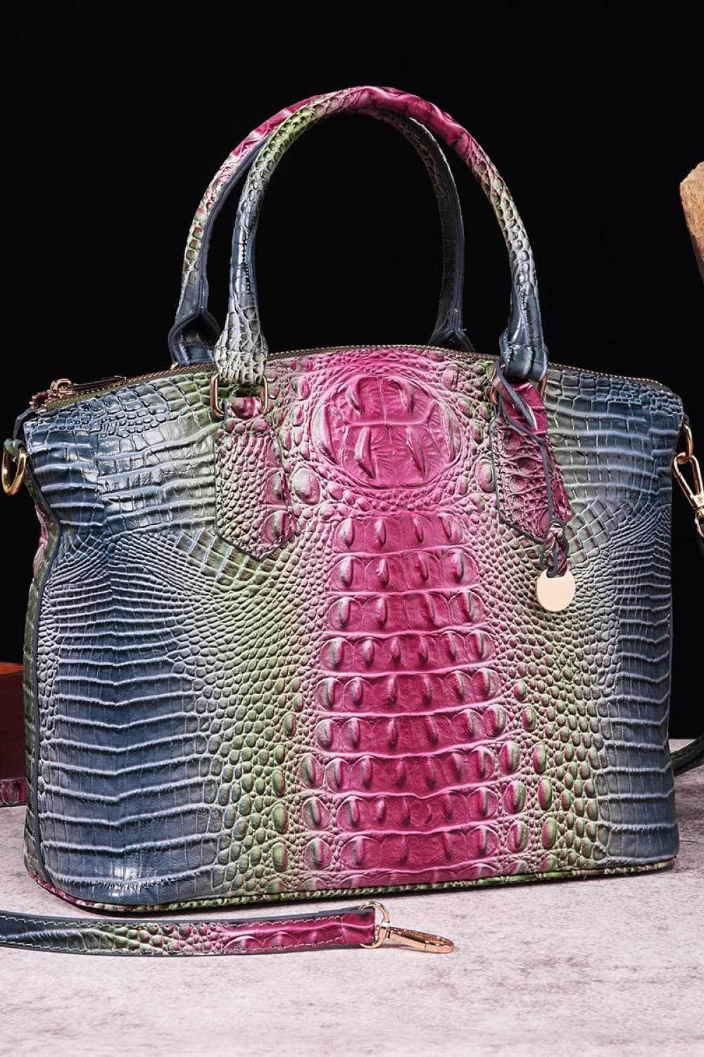 Gradient PU Leather Handbag - Purcell's Clothing Company