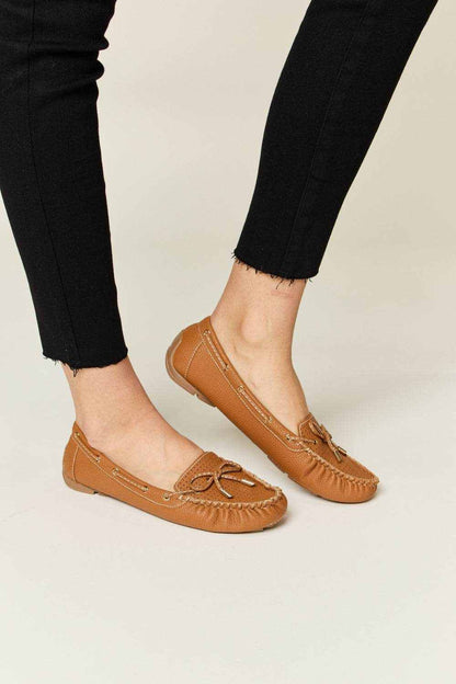 Forever Link Bow Decor Flat Loafers - Purcell's Clothing Company