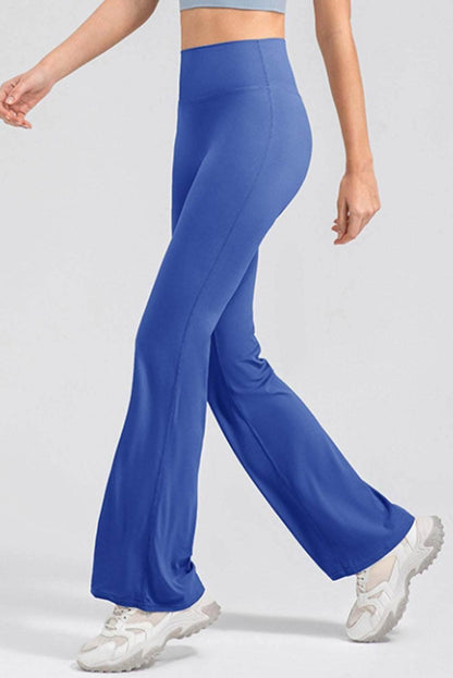 High Waist Straight Active Pants - Purcell's Clothing Company