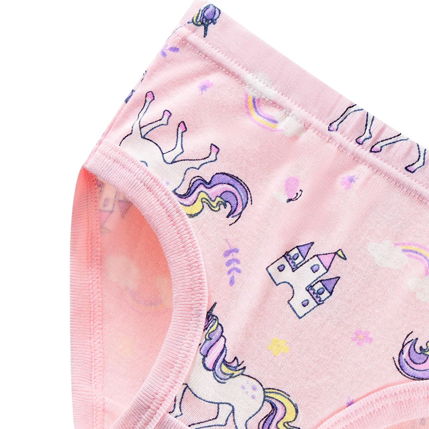 SYNPOS Toddler Soft Cotton Panties (6-Pack)