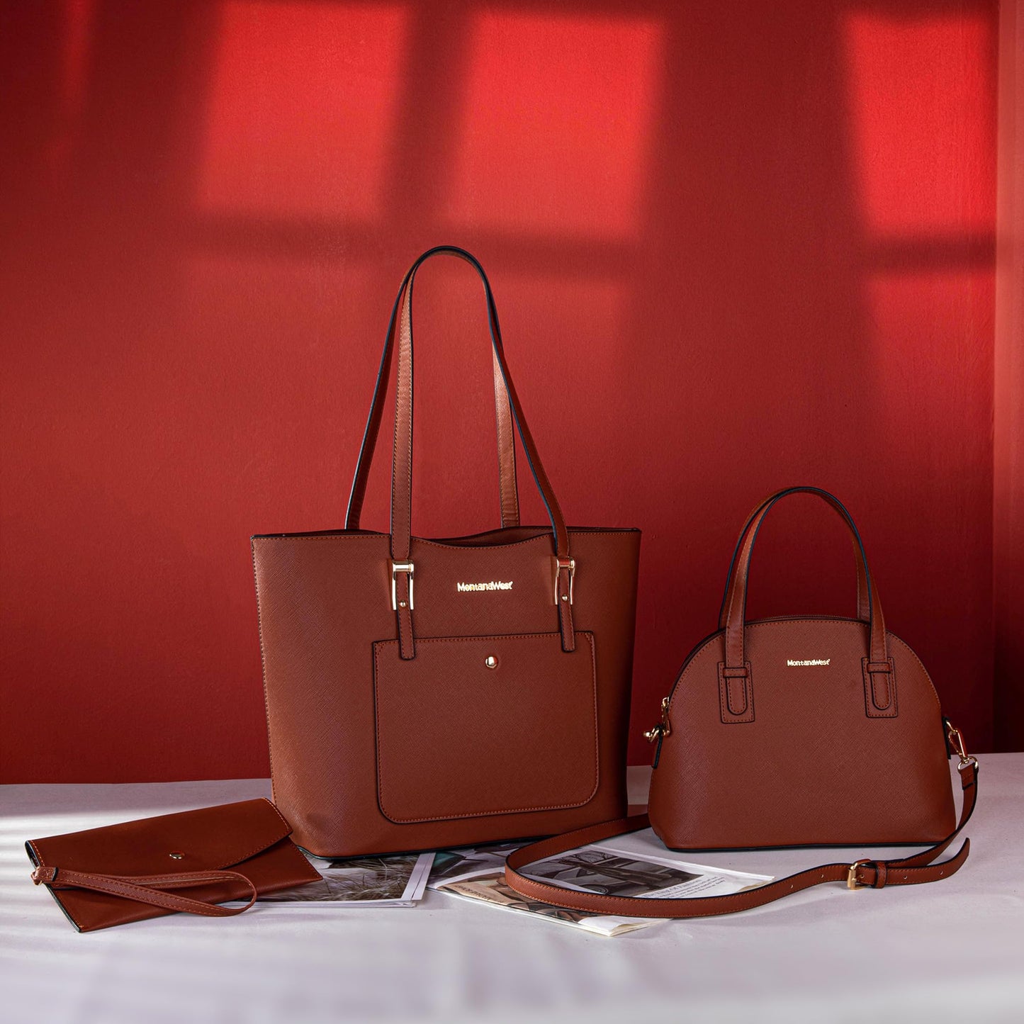 Montana West 3-Piece Handbag