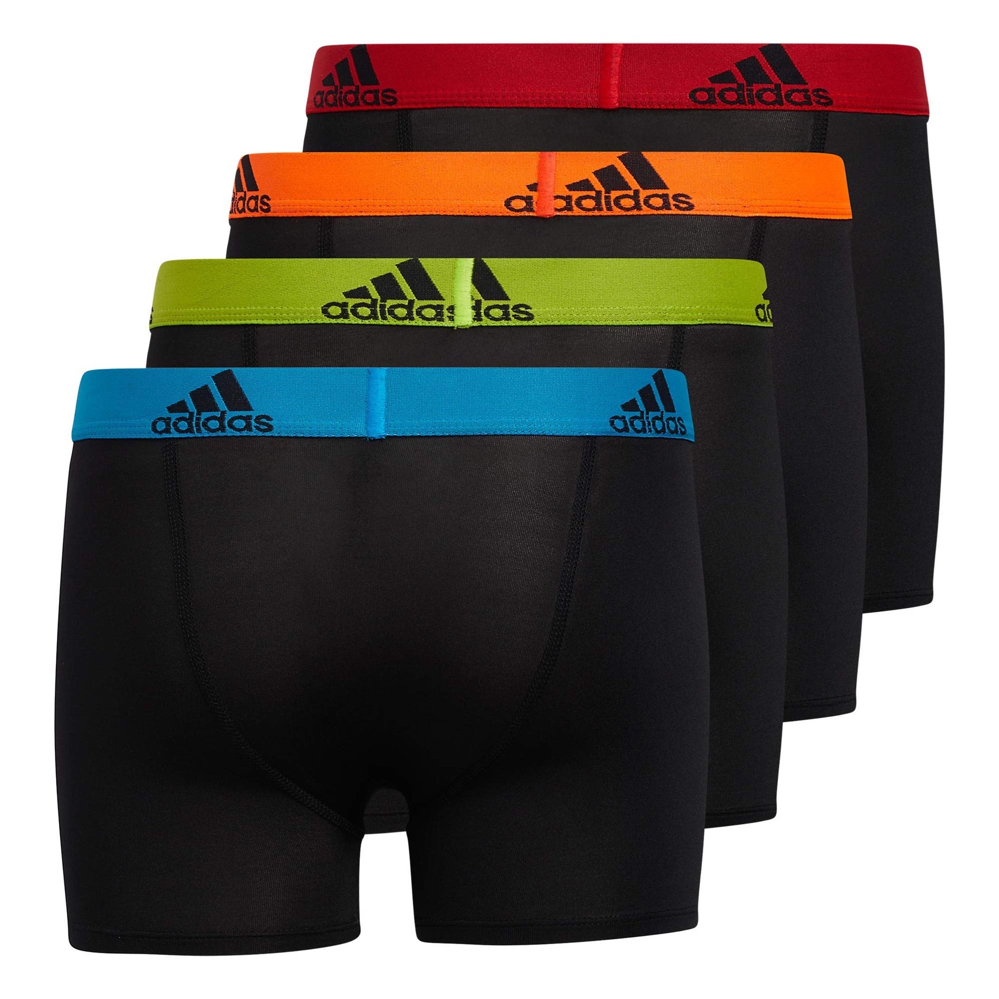 Adidas Athletic Fit Microfiber Boxer Brief (4 - Pack) - Purcell's Clothing Company - 