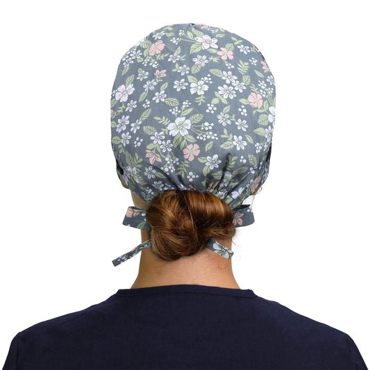 Unisex Adjustable Scrub Cap W/ Button & Sweatband - Purcell's Clothing Company