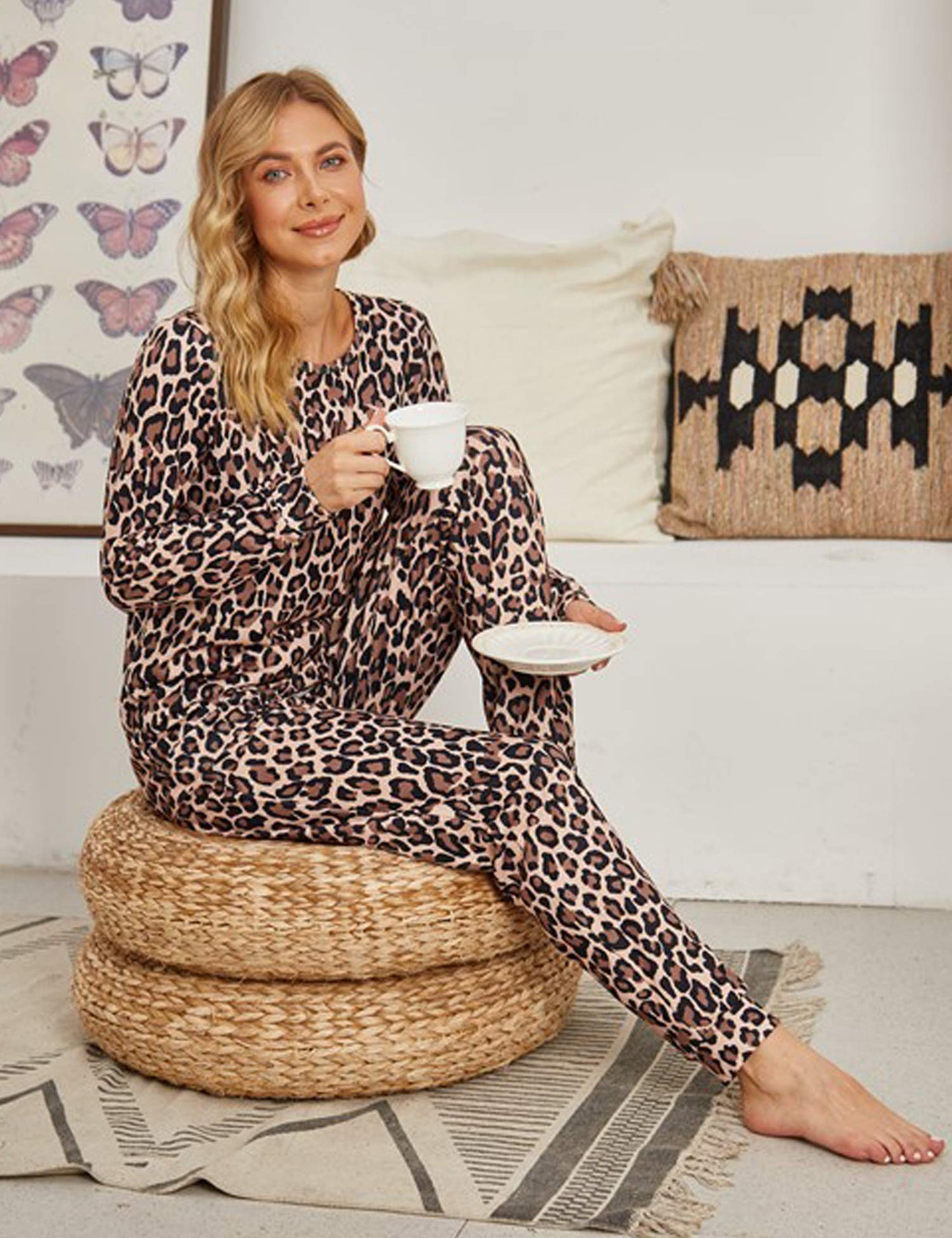 Jogger Pajama Set Long Sleeve