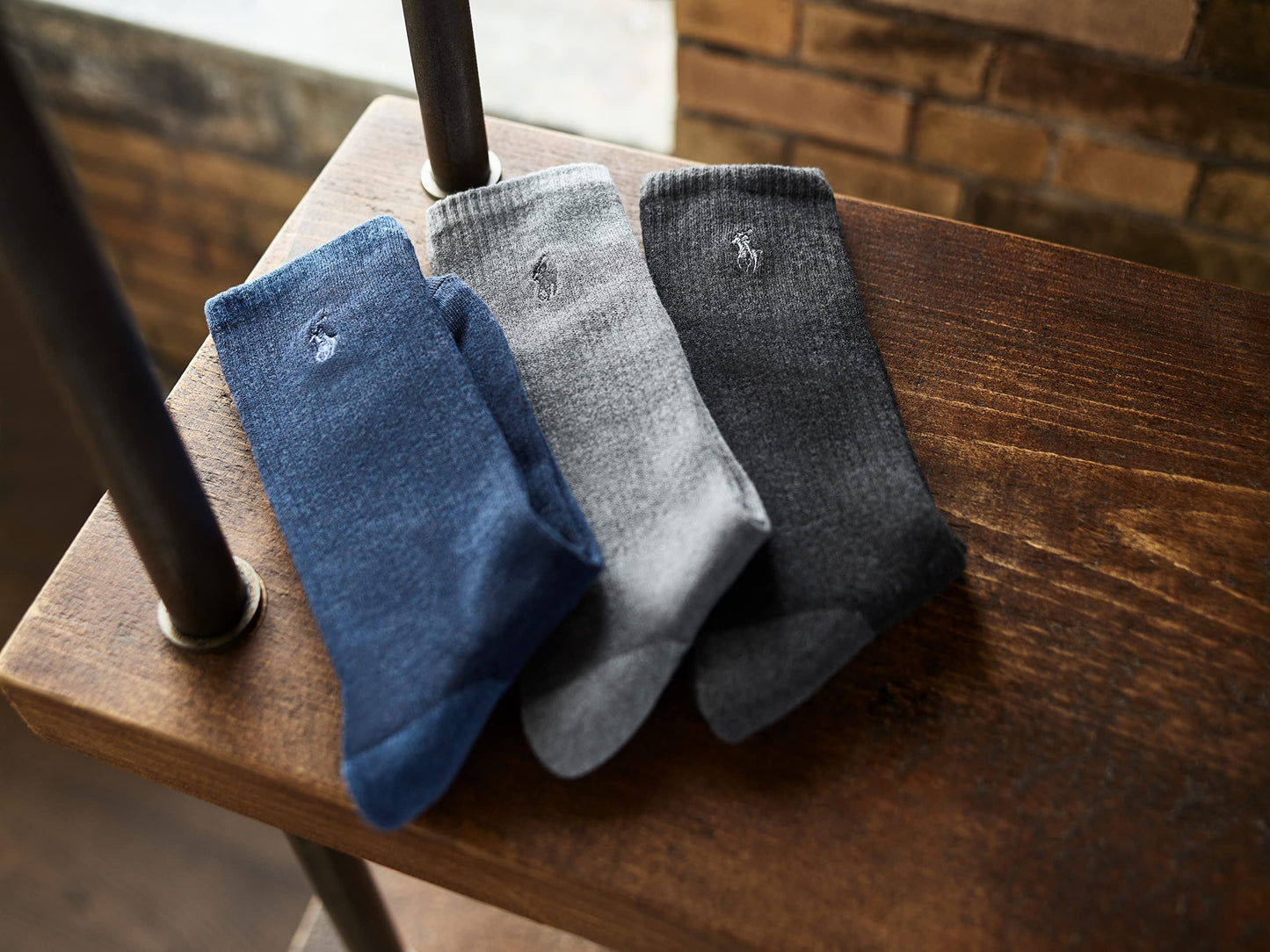 POLO RALPH LAUREN Casual Crew Socks (3-Pair)